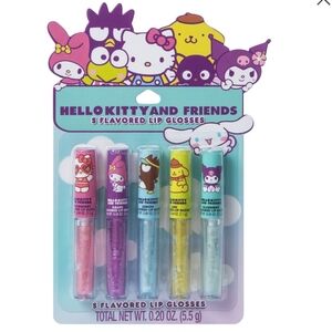 Hello Kitty and Friends Flavored Lip Gloss Set - Multicolor